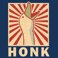 Duck Honk Vintage Doggie Tank