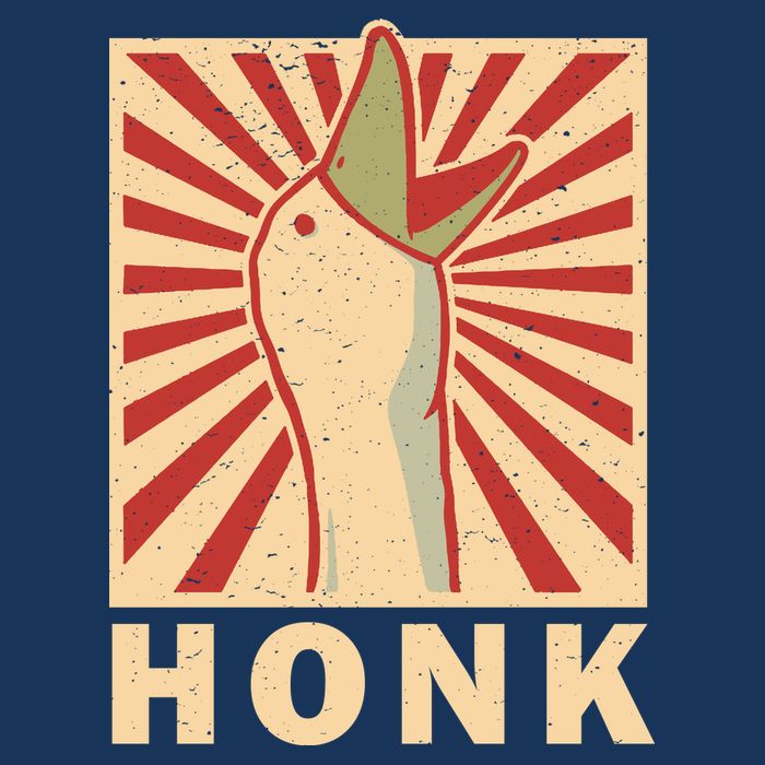 Duck Honk Vintage Doggie Tank