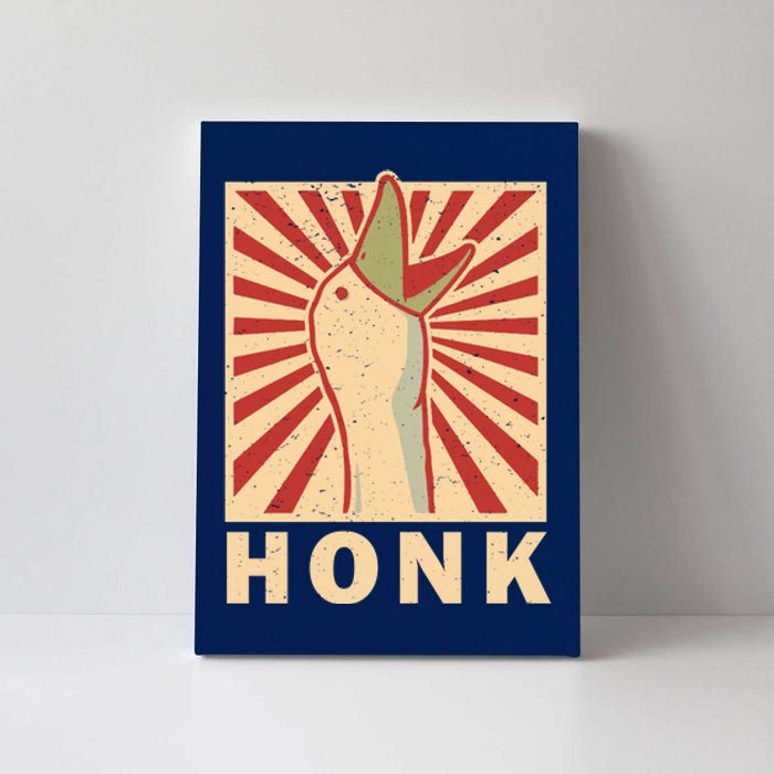 Duck Honk Vintage Canvas