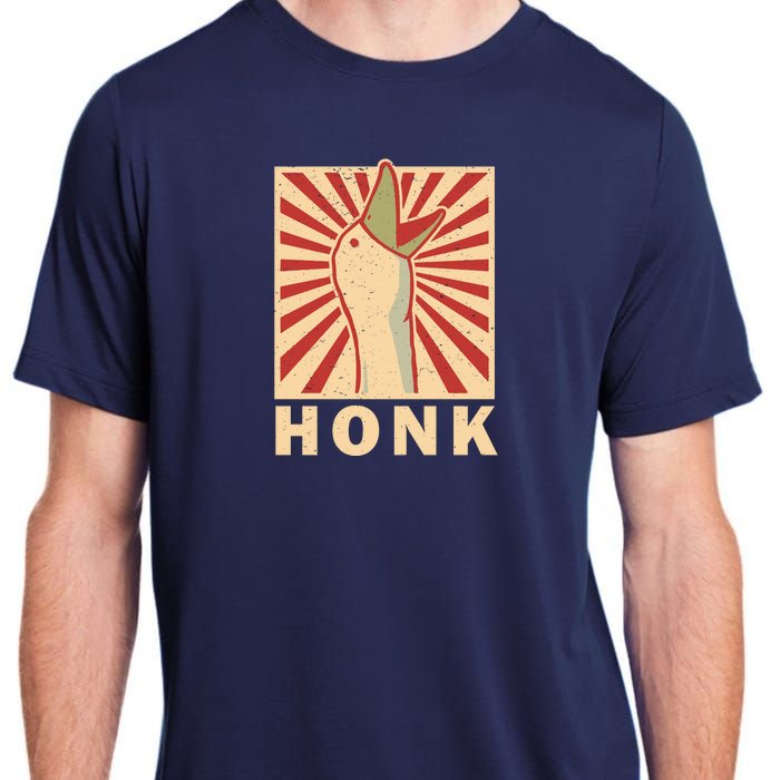 Duck Honk Vintage Adult ChromaSoft Performance T-Shirt