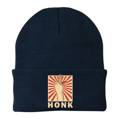 Duck Honk Vintage Knit Cap Winter Beanie