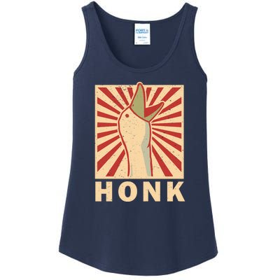 Duck Honk Vintage Ladies Essential Tank