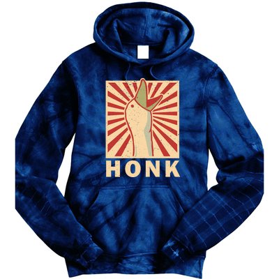 Duck Honk Vintage Tie Dye Hoodie