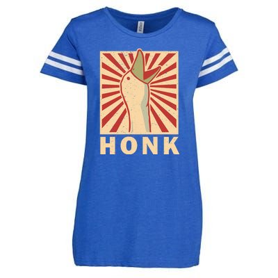 Duck Honk Vintage Enza Ladies Jersey Football T-Shirt