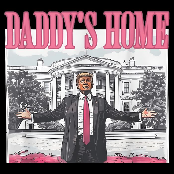 Daddys Home Vote Donald Trump 2024 Election 16 in Basic Backpack