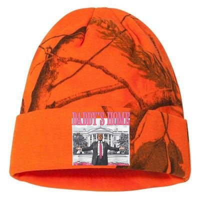 Daddys Home Vote Donald Trump 2024 Election Kati Licensed 12" Camo Beanie