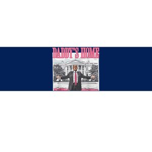 Daddys Home Vote Donald Trump 2024 Election Bumper Sticker