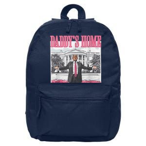 Daddys Home Vote Donald Trump 2024 Election 16 in Basic Backpack