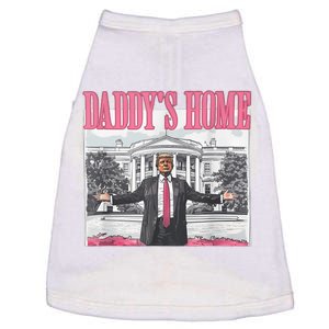 Daddys Home Vote Donald Trump 2024 Election Doggie Tank