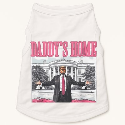 Daddys Home Vote Donald Trump 2024 Election Doggie Tank