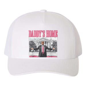 Daddys Home Vote Donald Trump 2024 Election Yupoong Adult 5-Panel Trucker Hat