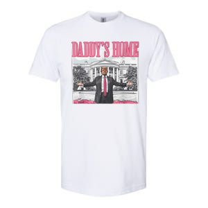 Daddys Home Vote Donald Trump 2024 Election Softstyle® CVC T-Shirt