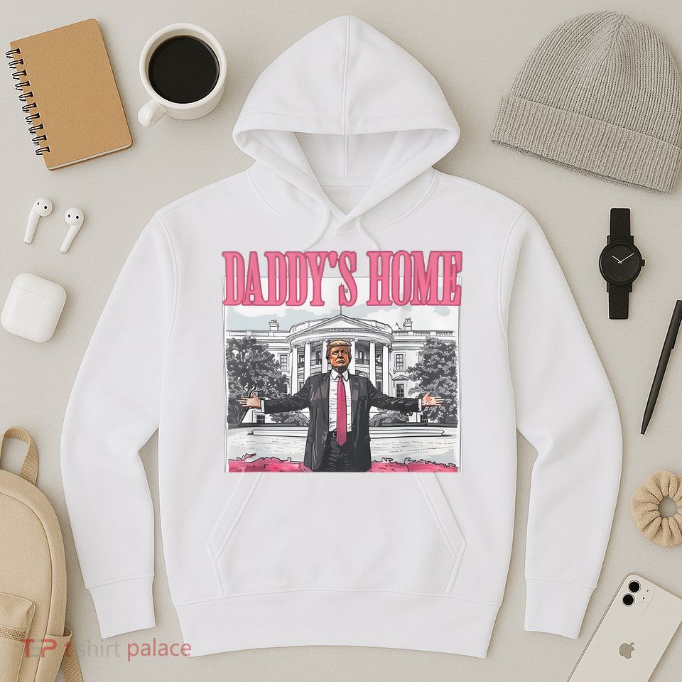 Daddys Home Vote Donald Trump 2024 Election Hoodie