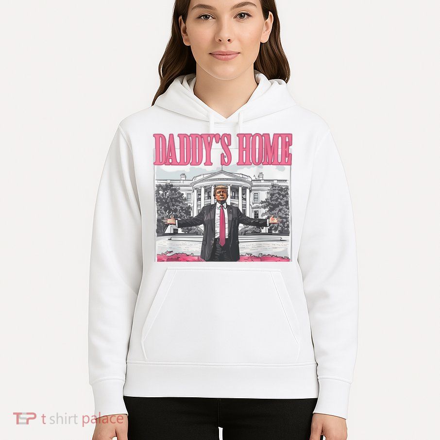 Daddys Home Vote Donald Trump 2024 Election Hoodie