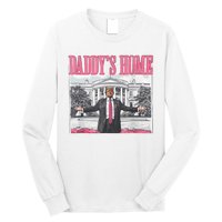 Daddys Home Vote Donald Trump 2024 Election Long Sleeve Shirt