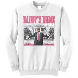 Daddys Home Vote Donald Trump 2024 Election Sweatshirt