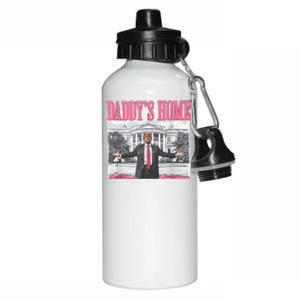 Daddys Home Vote Donald Trump 2024 Election Aluminum Water Bottle