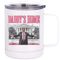 Daddys Home Vote Donald Trump 2024 Election 12 oz Stainless Steel Tumbler Cup