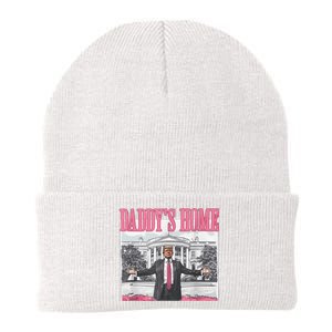 Daddys Home Vote Donald Trump 2024 Election Knit Cap Winter Beanie