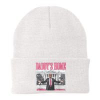 Daddys Home Vote Donald Trump 2024 Election Knit Cap Winter Beanie