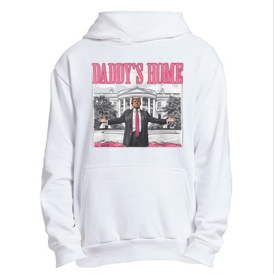 Daddys Home Vote Donald Trump 2024 Election Urban Pullover Hoodie