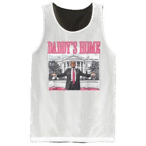 Daddys Home Vote Donald Trump 2024 Election Mesh Reversible Basketball Jersey Tank