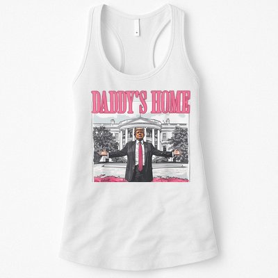 Daddys Home Vote Donald Trump 2024 Election Womens Tank Top