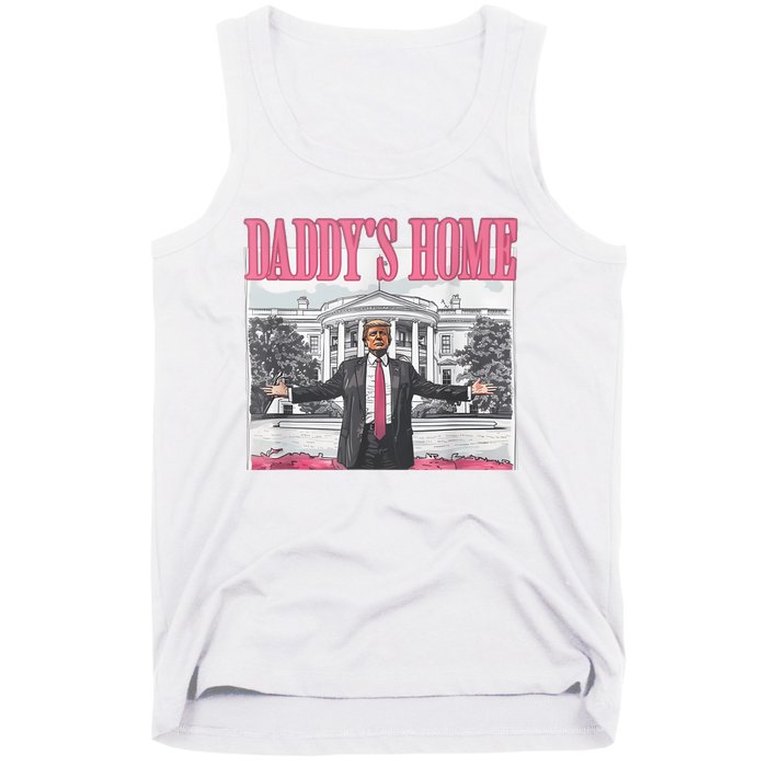 Daddys Home Vote Donald Trump 2024 Election Tank Top