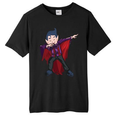 Dabbing Halloween Vampire Halloween Trick Or Treat Gift Tall Fusion ChromaSoft Performance T-Shirt