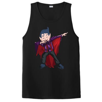 Dabbing Halloween Vampire Halloween Trick Or Treat Gift PosiCharge Competitor Tank