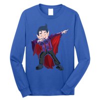 Dabbing Halloween Vampire Halloween Trick Or Treat Gift Long Sleeve Shirt