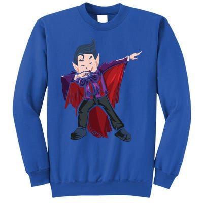 Dabbing Halloween Vampire Halloween Trick Or Treat Gift Sweatshirt