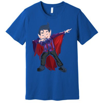 Dabbing Halloween Vampire Halloween Trick Or Treat Gift Premium T-Shirt