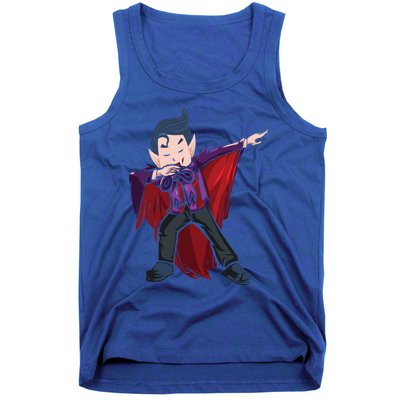 Dabbing Halloween Vampire Halloween Trick Or Treat Gift Tank Top