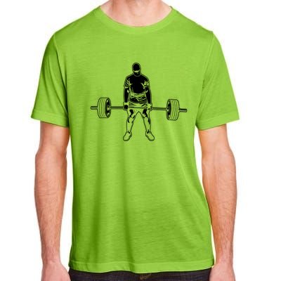 Deadlifter Heavyweight Weightlifter Powerlifter Deadlifting Meaningful Gift Adult ChromaSoft Performance T-Shirt