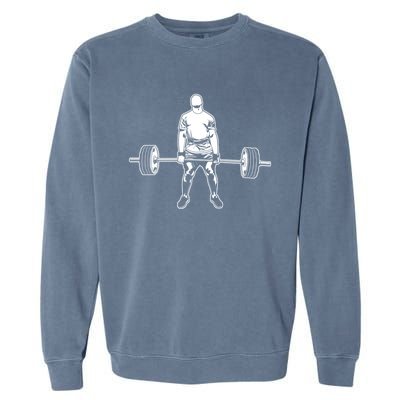 Deadlifter Heavyweight Weightlifter Powerlifter Deadlifting Meaningful Gift Garment-Dyed Sweatshirt