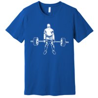 Deadlifter Heavyweight Weightlifter Powerlifter Deadlifting Meaningful Gift Premium T-Shirt