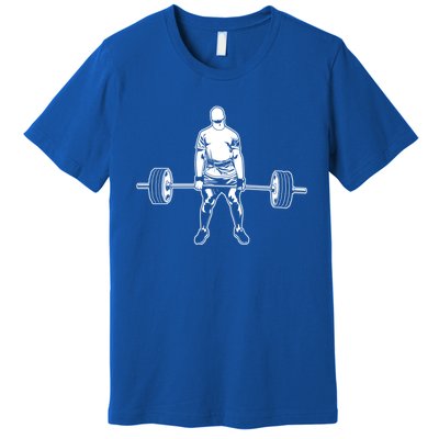 Deadlifter Heavyweight Weightlifter Powerlifter Deadlifting Meaningful Gift Premium T-Shirt