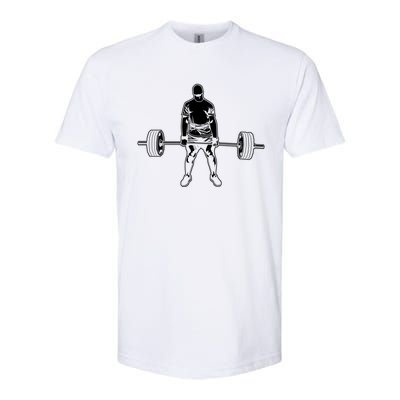 Deadlifter Heavyweight Weightlifter Powerlifter Deadlifting Meaningful Gift Softstyle CVC T-Shirt