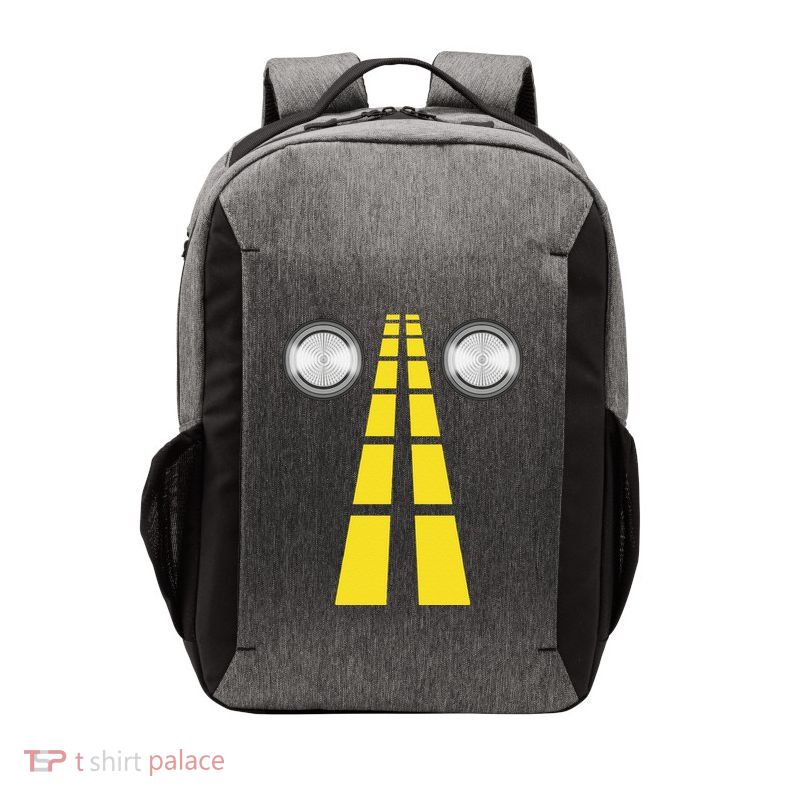 Deer Headlights With Road Markings Couples Costume Halloween Cute Vector Backpack