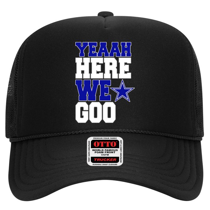 Dallas Here We Go Football Trucker Hat
