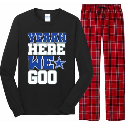 Dallas Here We Go Long Sleeve Pajama Set