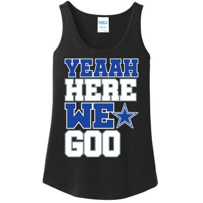 Dallas Here We Go Ladies Essential Tank