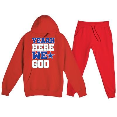 Dallas Here We Go Premium Hooded Sweatsuit Set