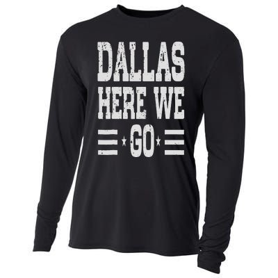 Dallas Here We Go Cooling Performance Long Sleeve Crew