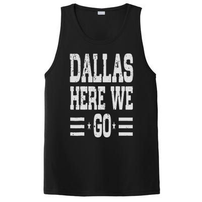 Dallas Here We Go PosiCharge Competitor Tank