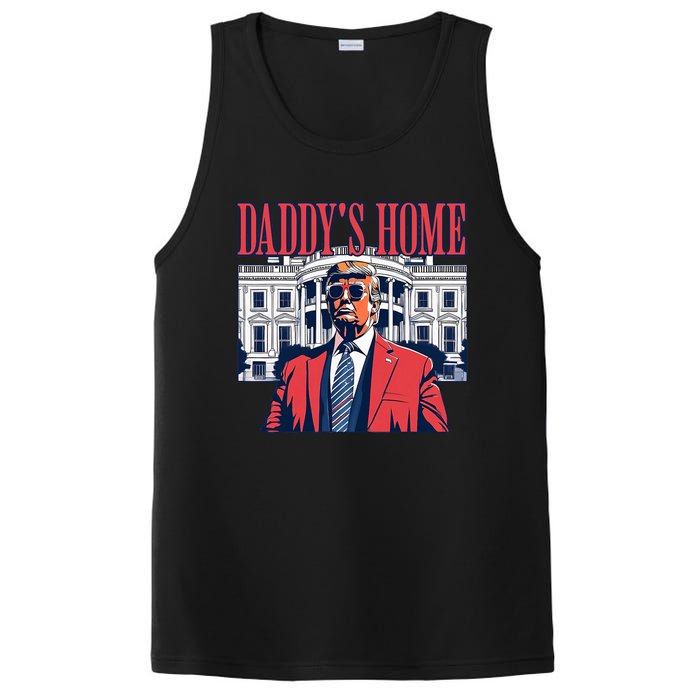 Daddys Home White House Trump 2024 PosiCharge Competitor Tank