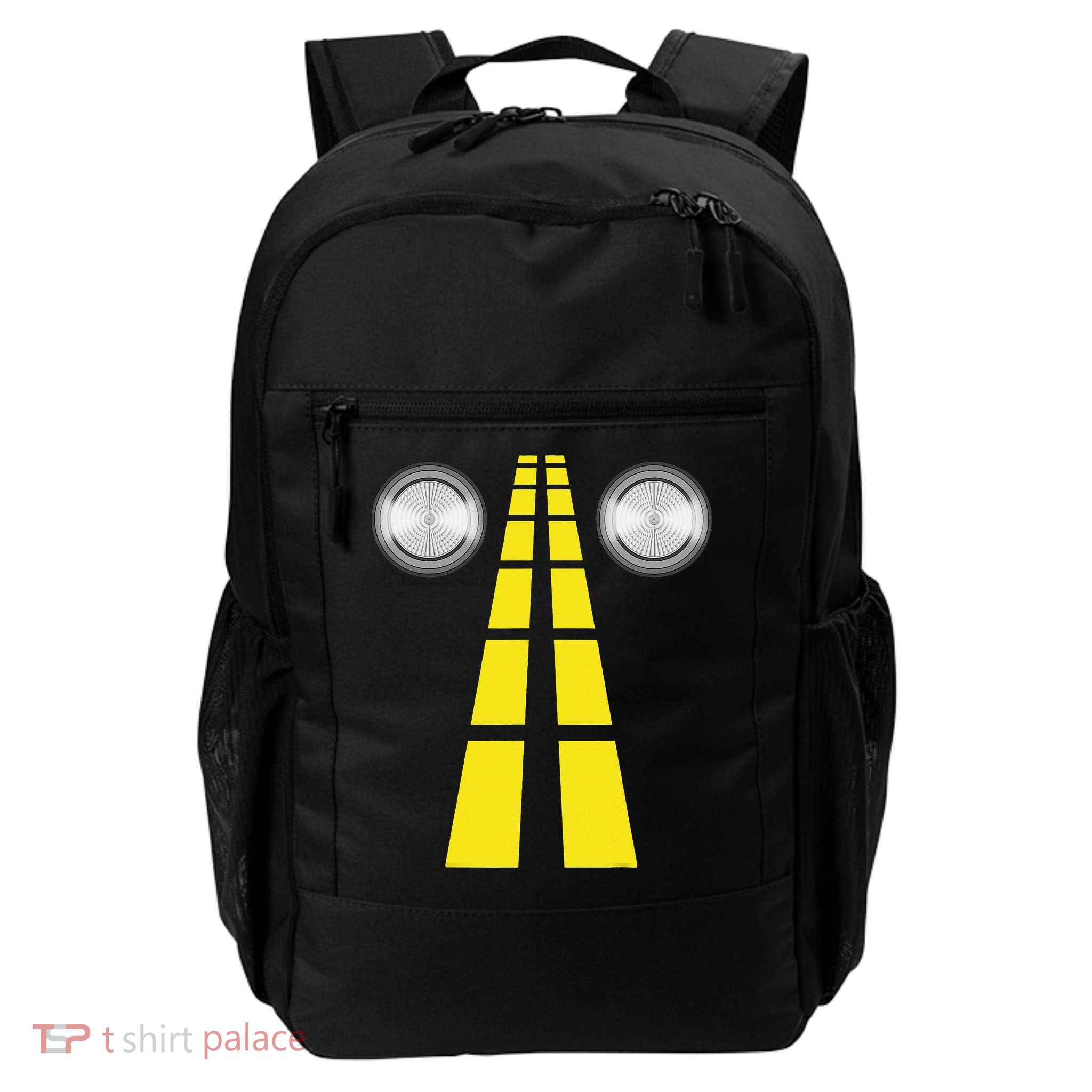 Deer Headlights With Road Markings Couples Costume Halloween Backpack