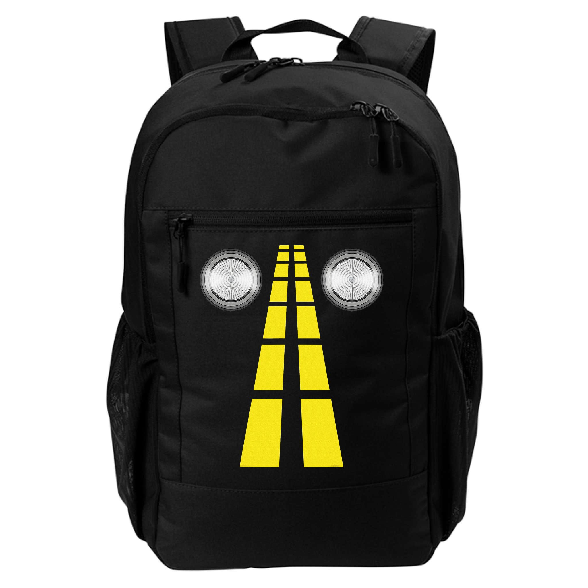 Deer Headlights With Road Markings Couples Costume Halloween Backpack