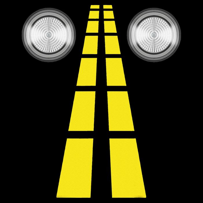 Deer Headlights With Road Markings Couples Costume Halloween 16 in Basic Backpack
